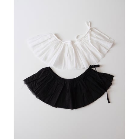 50%OFF S(3-7/90-120cm)ラスト1点 SNOW FLOWER WRAP SK BLACK
