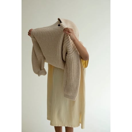 70%OFF 2yラスト1点 Façade NUAGE KNITTED SWEATER - WHEAT MIX