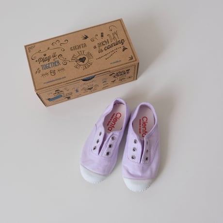 Cienta DECK SHOES lila/dyed 70(21(12.5cm)～26(16cm),34(21cm))