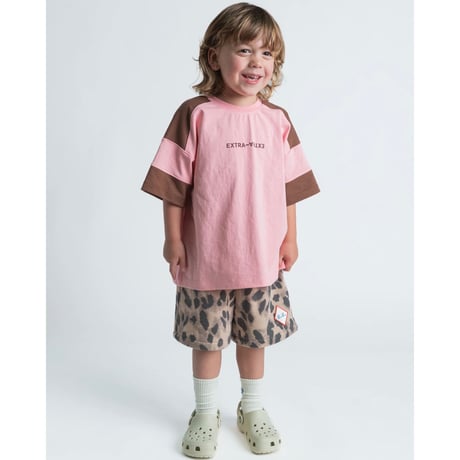 EXTRA-EXTRA Terry Shorts Leopard(18-24M,2-3Y,8-9Y)