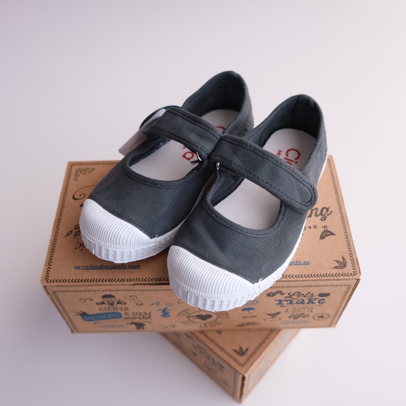 その他 Cienta VELOUR VELCRO ONESTRAPBALLETSHOES Cienta Velcro T-Strap