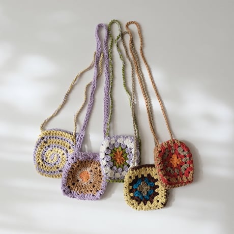 30%OFF THE CREEM hand knit pochette 2(全4色)