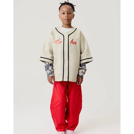 30%OFF EXTRA-EXTRA EXTRA CLUB SHIRT - CAMEL(4-5Y,6-7Y)