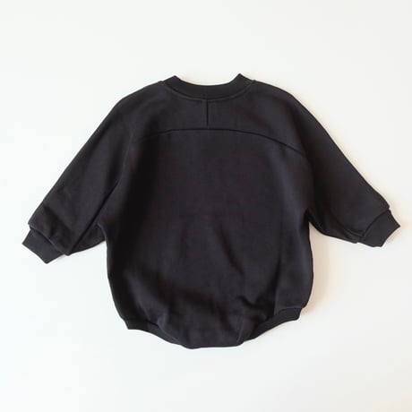 50%OFF 18-24mラスト1点 KOTER RIVER BUBBLE SWEATSHIRTS ROMPER black