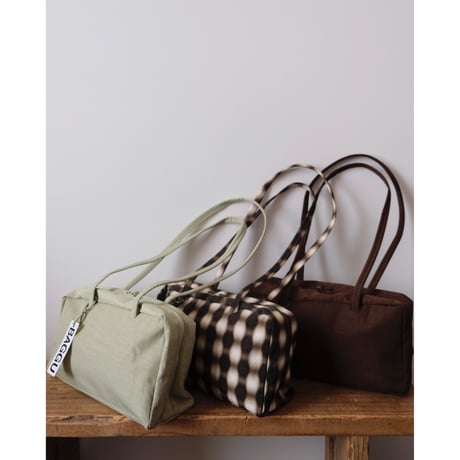 BAGGU Nylon Bowler Bag Celadon