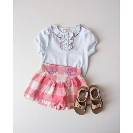 40%OFF 4Yラスト1点 hello Simone Marlow short Check Rose