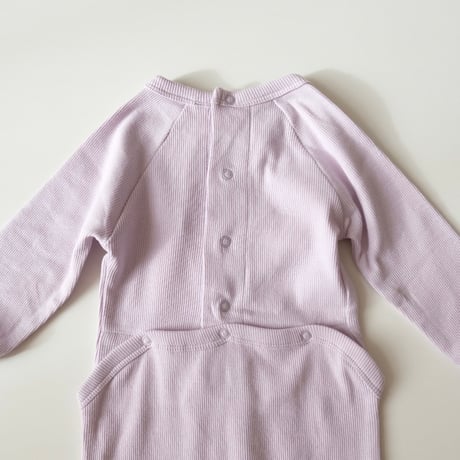 SUMMER & STORM BACK-SNAP ROMPER LILAC(0-3M,3-6M,6-12M,12-18M)