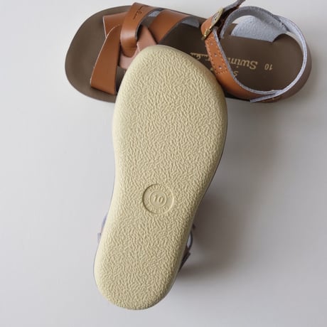 Salt-Water SANDALS SWIMMER Tan(CH6(14cm)～YTH2(21.5cm))
