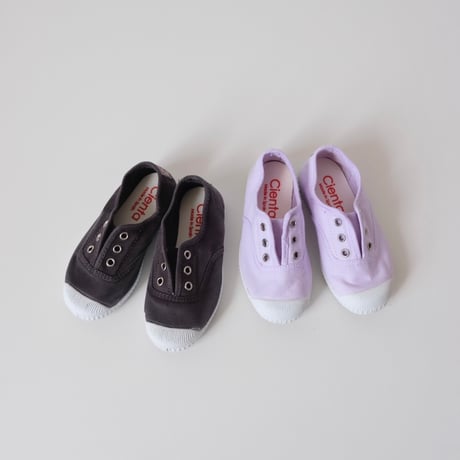 Cienta DECK SHOES black/ムラ染め 70(21(12.5cm)～35(22cm))