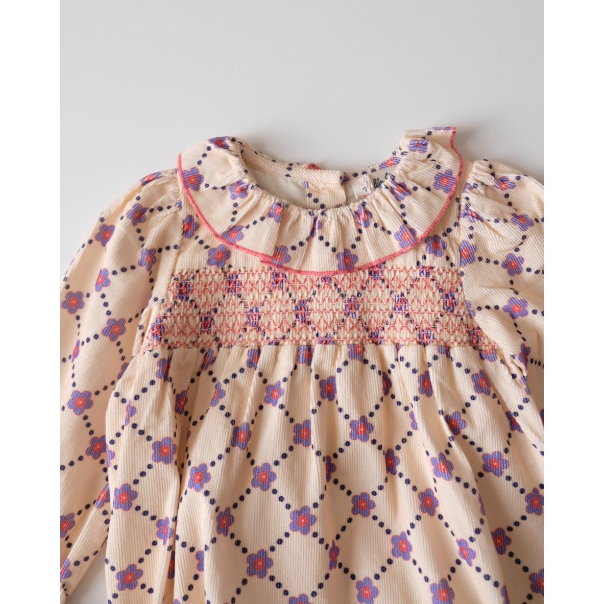 hello Simone Amande romper Floral check | UNO b