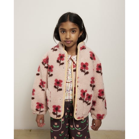 50%OFF hello Simone Bear fleece jacket Cookie(3Y,4Y,8Y)