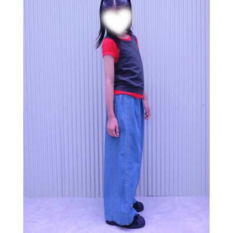 50%OFF JL(140-150cm)ラスト1点 UNI SET red×black
