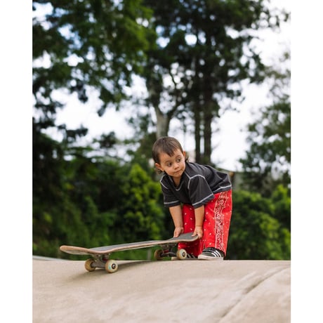 2-3Yラスト1点 Rory George Bandana Pant - Red