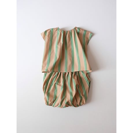 70%OFF KOTER JULES ROMPER BEIGE STRIPE(18-24m,2-3y)