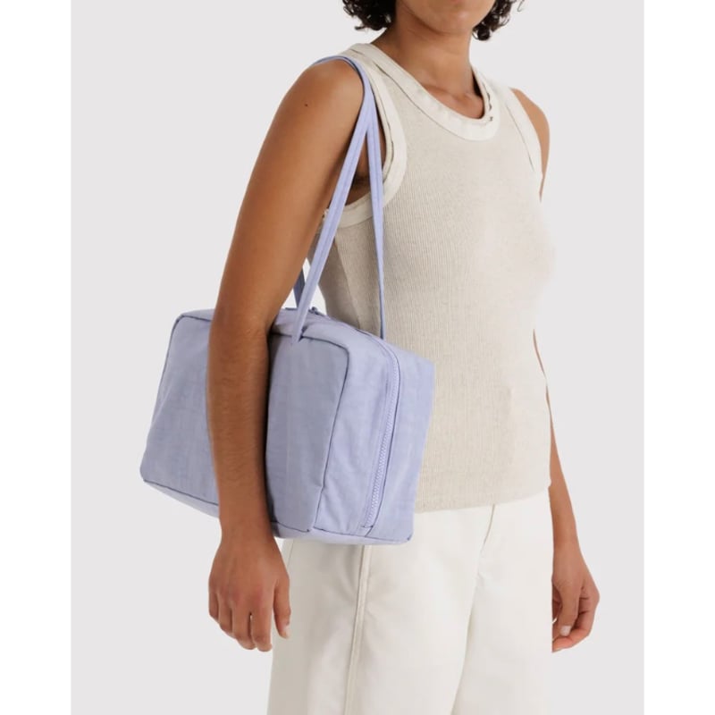 ラスト1点 BAGGU Medium Nylon Bowler Bag Mist | UNO