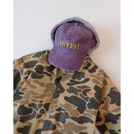2-3Yラスト1点 ZIGGY ZAZA troop drill jacket dune camo