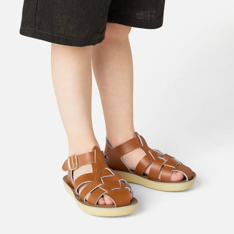 Salt-Water SANDALS SHARK Tan
