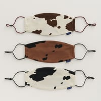80%OFF BAGGU FABRIC MASK SET LOOP MIXED COW PRINT