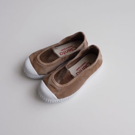 Cienta SLIP-ON SHOES ムラ染め(全2色/21(12.5cm)22(13cm))