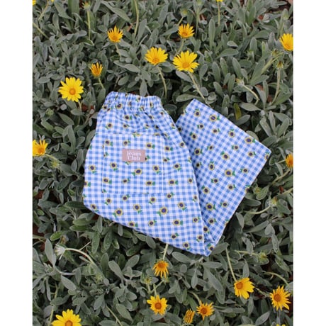 Twin Collective Peggy Pant - Sunflower Check(1y,3y(2-3),4y,6y,)