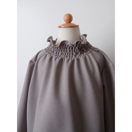 70%OFF 120ラスト1点 EAST END HIGHLANDERS Amunzen Shirring Blouse Grey