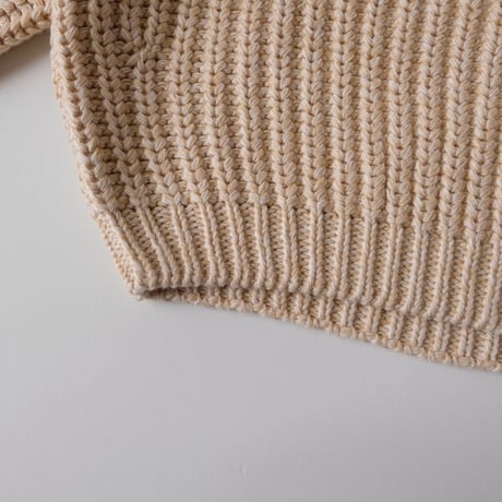 70%OFF 2yラスト1点 Façade NUAGE KNITTED SWEATER - WHEAT MIX