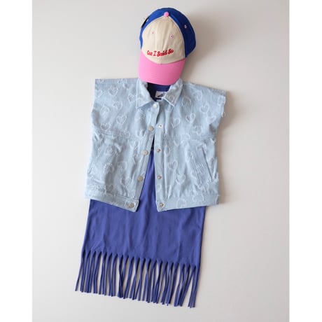 70%OFF COS I SAID SO HEARTS GILET(116-122,128-134,140-146)