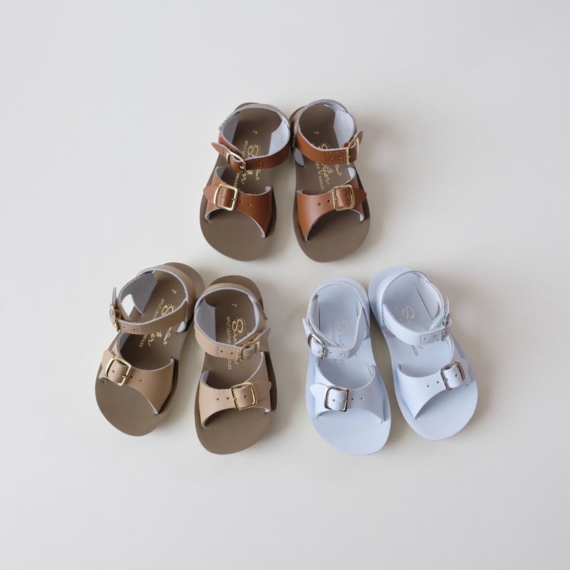 Salt-Water SANDALS SURFER Tan(CH5(13cm)～YTH3(22