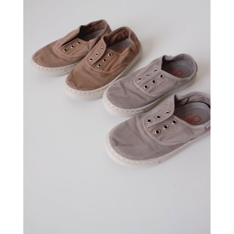 Cienta DECK SHOES gris claro/ムラ染め 86777(29(18cm)～36(22.5cm))