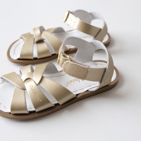 CH5(13cm)ラスト1点 Salt-Water SANDALS ORIGINAL Gold