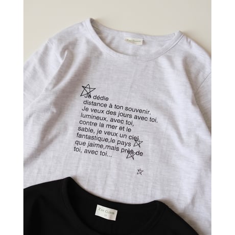 20%OFF STAR LAYERED T-SHIRTS(全2色/9,11,13,17)