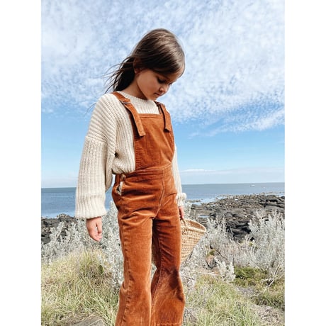 50%OFF Twin Collective Farrah Flare Overall Toffee Cord(1)
