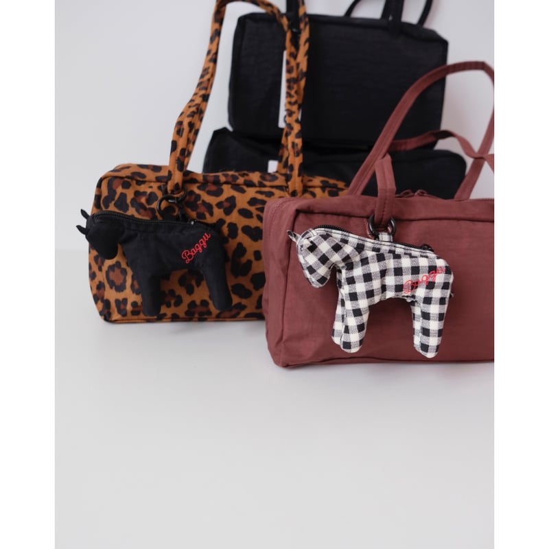 BAGGU新作☆ 星×チェック柄 ボウラーバッグ 限定1点 BAGGU新作☆ 星×チェック柄 ボウラーバッグ 限定1点 BAGGU新作☆ 星