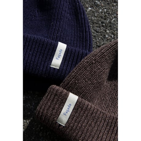 50%OFF Façade Ersta knitted beanie Navy blue(1-3y)