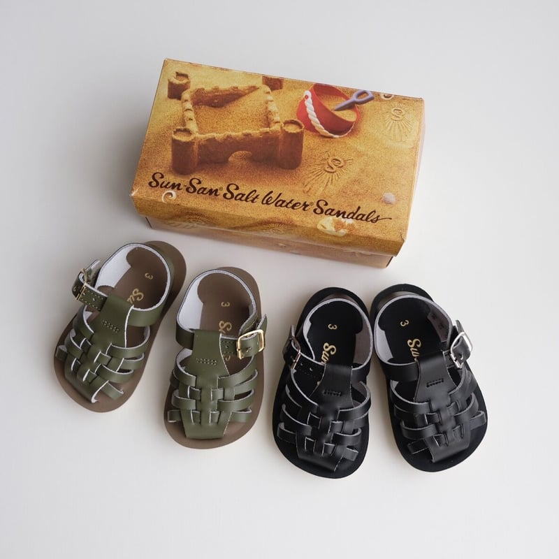 salt water サンダル　12 Salt Water Sandals（ソルトウォーター）／SHARK - STONE - 世界