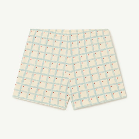 50%OFF THE ANIMALS OBSERVATORY White Square Poodle Pants(6Y,8Y,10Y)