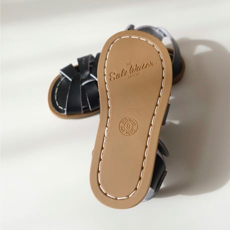 Salt-Water SANDALS ORIGINAL Black(CH9(16cm)CH10(17cm))