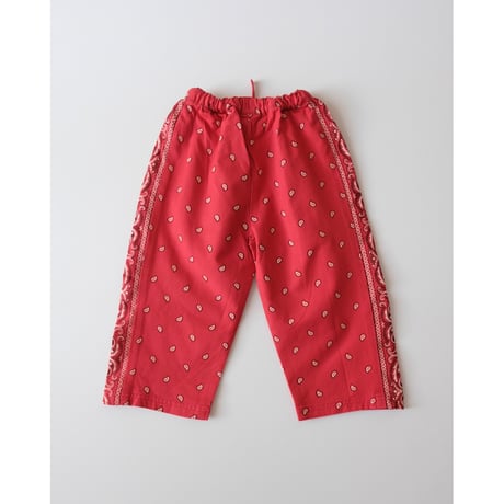 2-3Yラスト1点 Rory George Bandana Pant - Red