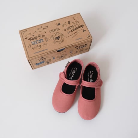 24(14.5cm)ラスト1点 Cienta ONE STRAP BALLET SHOES arcilla 500A