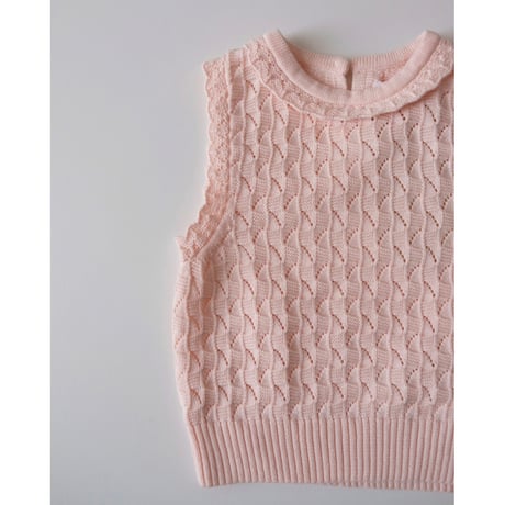 50%OFF Gingersnaps GIRLS DAHLIA VEST WITH SCALLOP DETAILS(4Y)