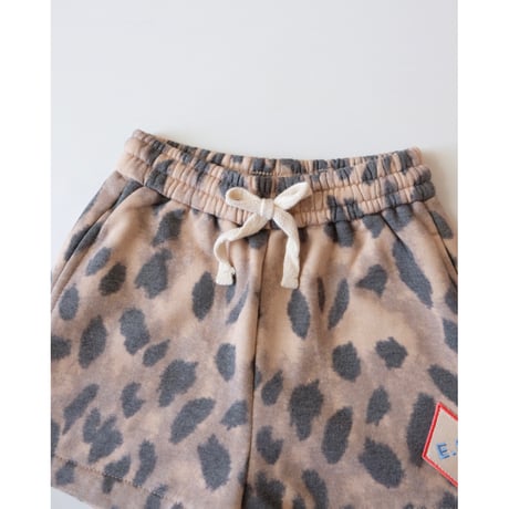 18-24Mラスト1点 EXTRA-EXTRA Terry Shorts Leopard