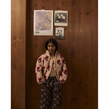 50%OFF hello Simone Bear fleece jacket Cookie(3Y,4Y,8Y)