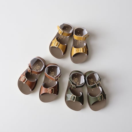 CH8(15.5cm)ラスト1点 Salt-Water SANDALS SURFER Mustard