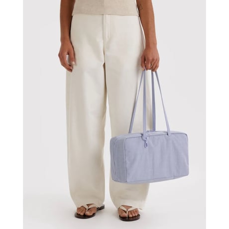 BAGGU Medium Nylon Bowler Bag Mist