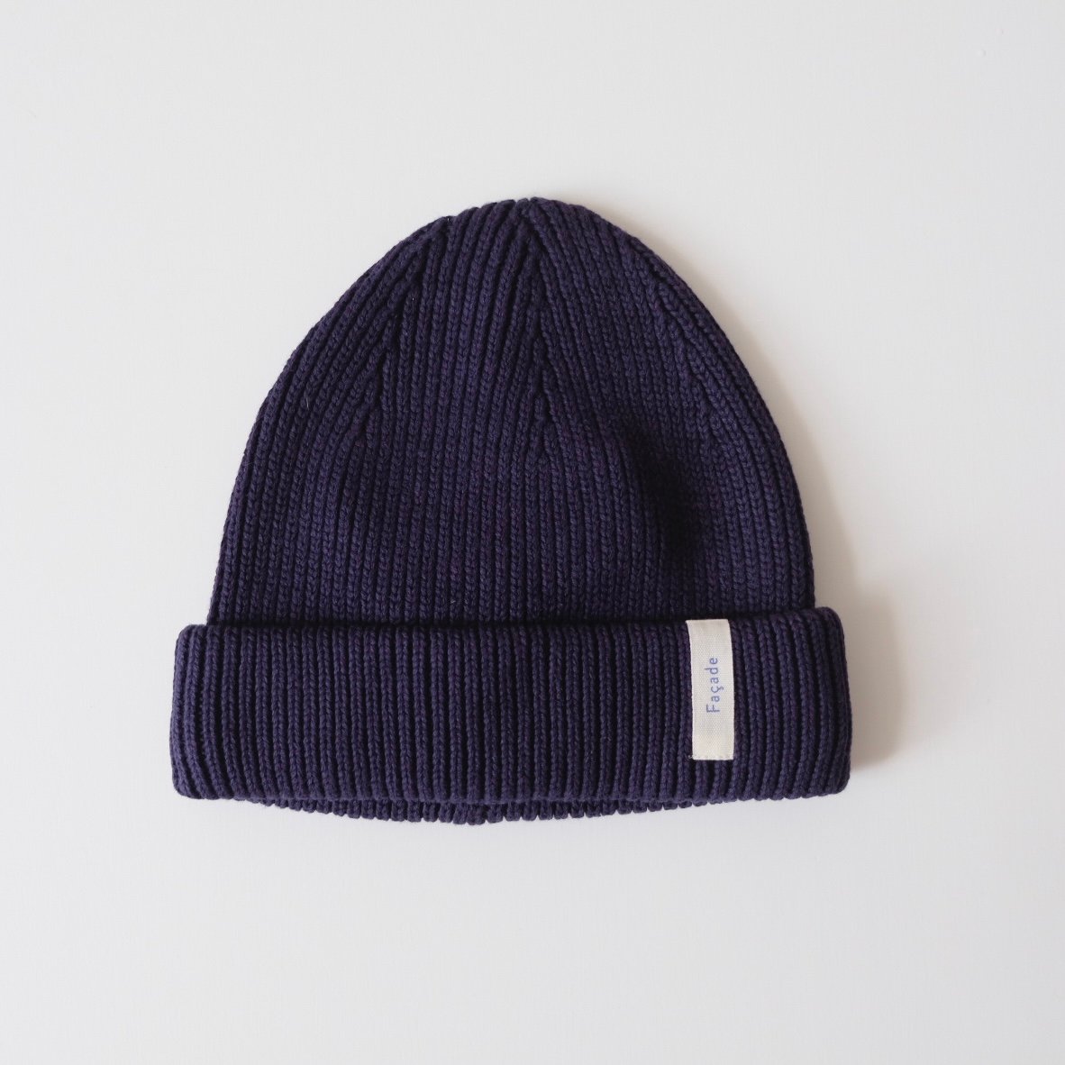50%OFF Façade Ersta knitted beanie Navy blue(1-