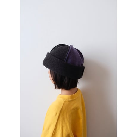 ラスト1点 LLOYD ALTERIOR TOQUE / 4-PANEL PERIWINKLE + BLACK