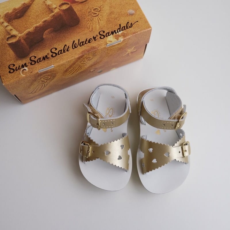 Salt-Water SANDALS SWEETHEART PREMIUM Gold(CH5(