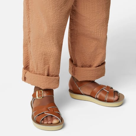 Salt-Water SANDALS SWIMMER Tan(CH6(14cm)～YTH2(21.5cm))