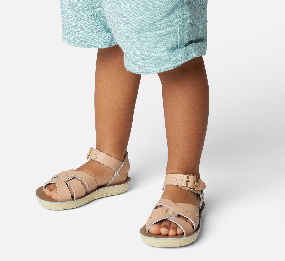 Salt-Water SANDALS SWIMMER Latte(CH6(14cm)～YTH3