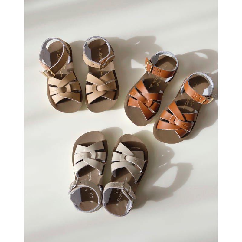 新品Saltwater sandals swimmer Tan size 10 Sun-San Swimmer – Salt Water Sandals
